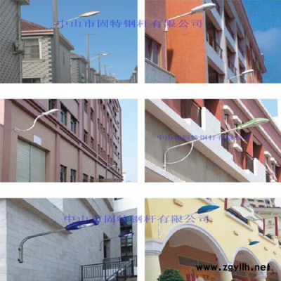 批发南宁新农村5米6米自弯臂路灯杆 3米庭院灯70W金卤灯钠灯 墙壁灯挂壁灯