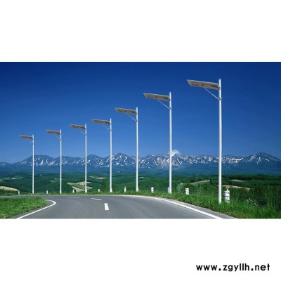 新款8米太阳能路灯led路灯LED太阳能路灯 单臂路灯led道路照明灯