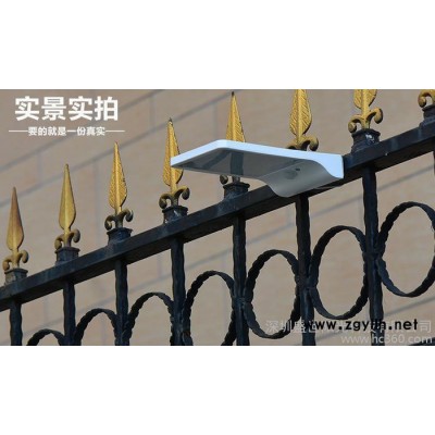 超亮太阳能灯壁灯36LED灯庭院灯花园乡村路灯人体感应灯户外