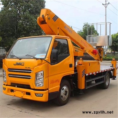 江铃路灯维修车市政高空作业车路灯维修车图片