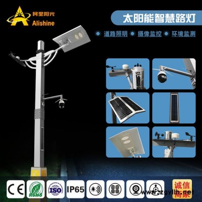 太阳能智慧路灯 智慧路灯厂家 5m智慧路灯供应商 4G智慧路灯杆