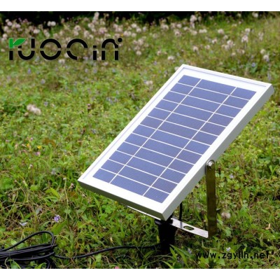 若盛 新款15w LED超亮太阳能泛光灯 户外花园庭院灯 光控太阳能灯