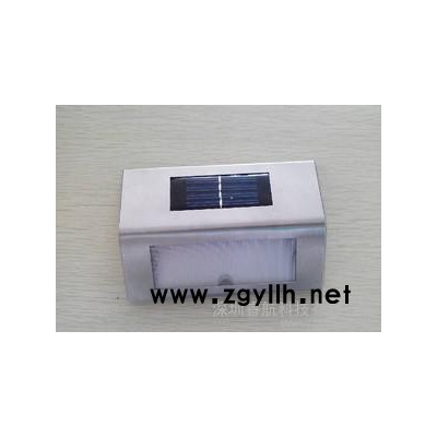 供应睿航科技室外照明灯具太阳能楼梯灯暖黄光阶梯灯庭院灯led户外
