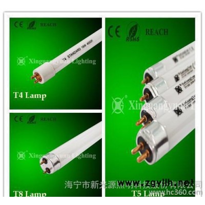 直销T5直型荧光灯管 T5-4w-2700K三基色荧光灯管