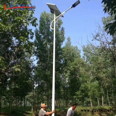 泽州路灯 热镀锌路灯杆 户外道路工程LED太阳能路灯
