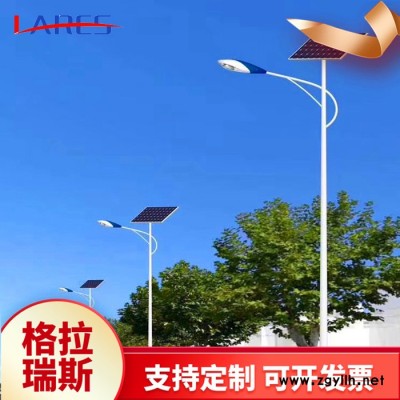 忻州原平8米6米太阳能路灯 户外照明路灯杆厂家