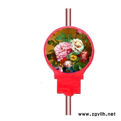 直销LED灯箱户外广告包柱路灯杆灯箱制作 可以双面换画方便