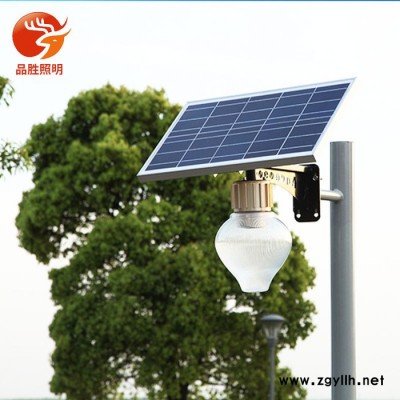 【品胜照明】A字臂 太阳能庭院灯厂家  20W30W40W农村LED太阳能庭院路灯价格  户外道路照明模组可定制灯杆路灯