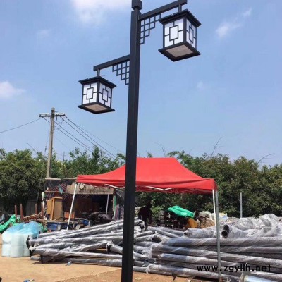 常州FNZH伍玖照明0350107湖北黄石小区园林广场户外绿化特色仿古太阳能不锈钢铝型材防水庭院灯厂家景观路灯批发
