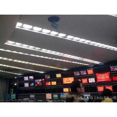 单极荧光灯电子镇流器格栅灯