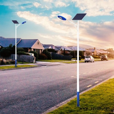 泉辉定制6米8米30wled户外新农村太阳能一体化 亮化道路照明灯具 太阳能路灯