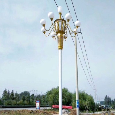 仕达成002 定制LED路灯玉兰灯广场公园道路照明中华灯节能厂家定制批发路灯