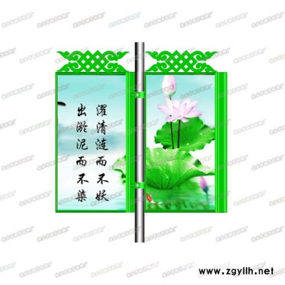 路灯杆灯箱 户外广告灯箱 换画方便快捷 低价格高质量 欢迎订购
