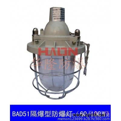 防爆荧光灯一体式应急灯BAD51隔爆型防爆灯，防爆灯具品牌