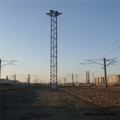 铁路灯塔 21.5米固定式投光灯塔 固定灯塔  升降式灯塔  河北常通厂家定制