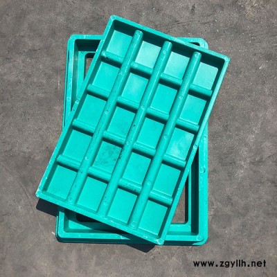 岳峰牌 高分子复合树脂井盖400*600*50绿色黑色定制路灯专用