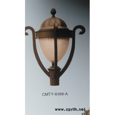 中国灯具城FNZH/伍玖照明TYD0856常州**庭院灯头厂家 太阳能庭院灯厂家价格太阳能路灯草坪灯柱头灯 庭院灯头批发