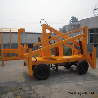 龙宇重工QBPT 曲臂式液压升降平台 高空旋转作业梯 路灯维修升降机