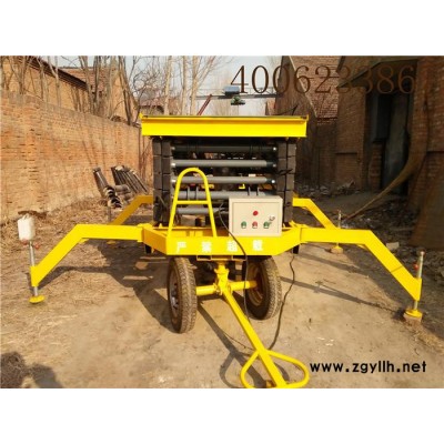 朝翔 10米移动式升降机  10米移动式升降平台行车 路灯维修升降机