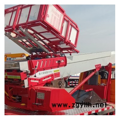 冠宇 免交税蓝牌江铃28米高空作业车 路灯维修车 云梯车