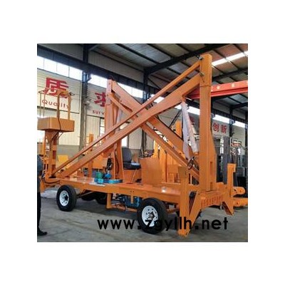 山东钜鹏 曲臂式升降机 曲臂高空作业车 市政 电力 路灯 广告 安装维修 登高作业车