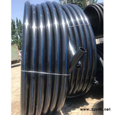 **pe穿线管白色PE盘管路灯穿线管PE尼龙管