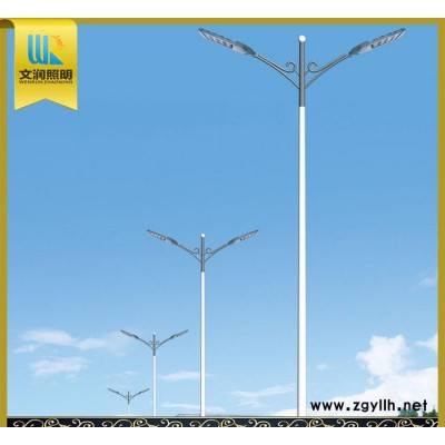 定制 LED双臂路灯 道路照明小区路灯 工程双挑路灯 Q23