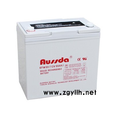 奥斯达蓄电池6FM50 奥斯达蓄电池12V50AH 12V50AH太阳能路灯电池 消防应急电池