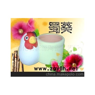 厂家直销 十二生肖-鸡花盆 DIY微型盆景