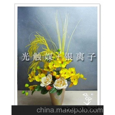 光触媒绢花 仿真花 环保工艺品 光触媒