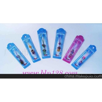 彩瓶手机绳-精油水晶香水项链