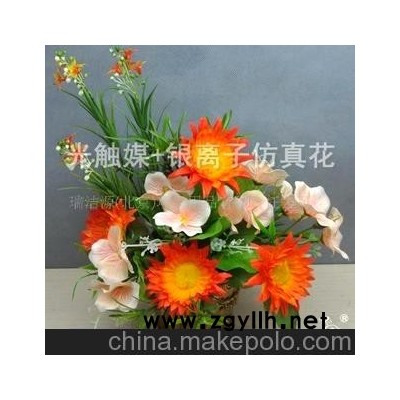 新品光触媒花 仿真花 环保产品