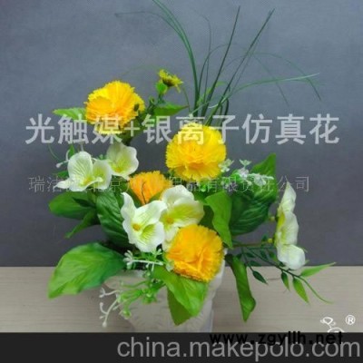 新品 光触媒花仿真花 环保工艺品