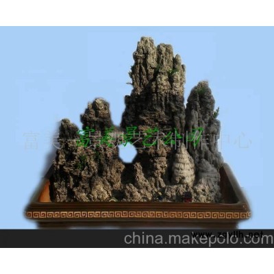 富美仿真山水盆景