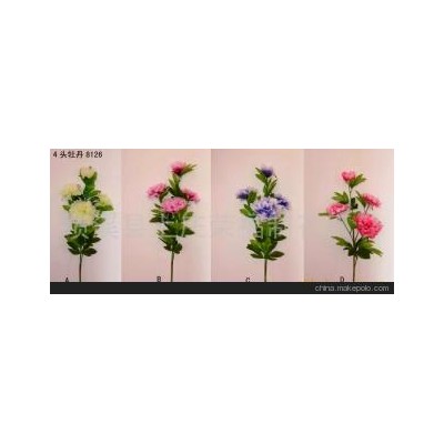 供应绢花、仿真花、牡丹(图)