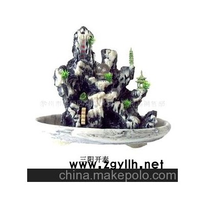 供应优质树脂仿真山水盆景