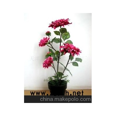 出售各种仿真花盆景