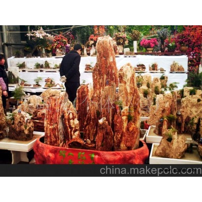 室内假山山水盆景