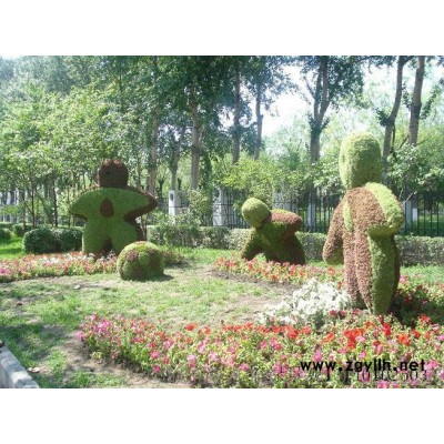 新园五色草立体造型-卡通人物造型