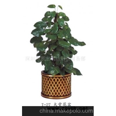 大堂花盆，酒店花盆，花盆，花卉花