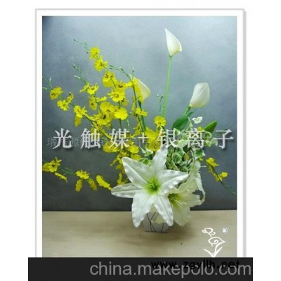 光触媒绢花 绢花 仿真花 环保工艺品 光触媒