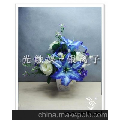 光触媒绢花 仿真花 光触媒 环保工艺品 礼品