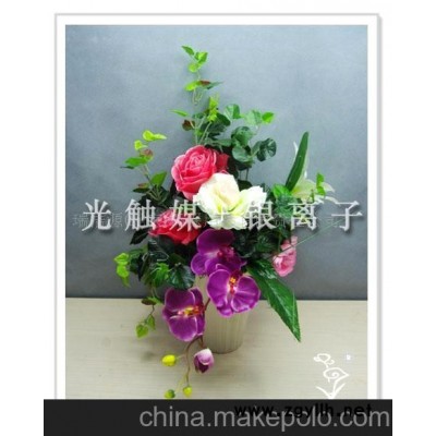 光触媒绢花 光触媒 仿真花 环保工艺品