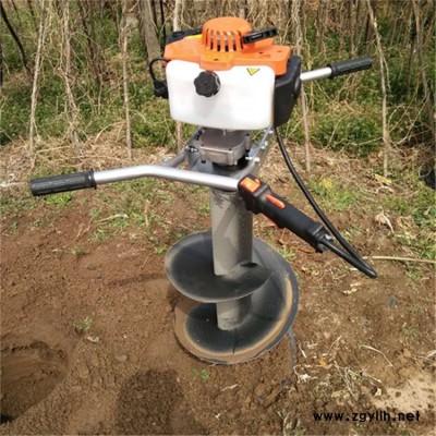 便携式汽油挖坑机  两冲程栽树挖坑机