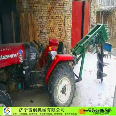 临湘钻树坑机农用小型挖坑机
