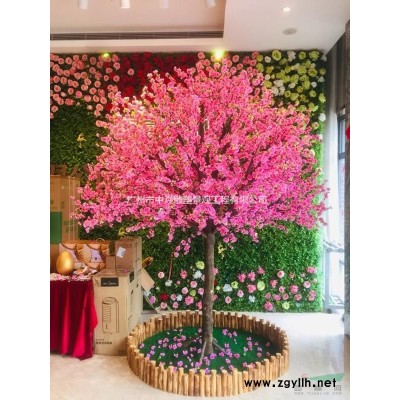 仿真银杏树金色许愿树樱花晟曼定制婚庆酒店造景室内装饰人气假树